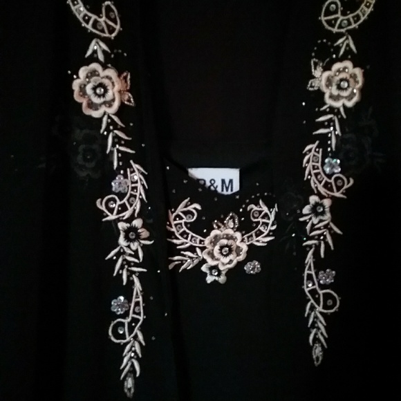 Elegant 2 piece formal blouse - Picture 2 of 4